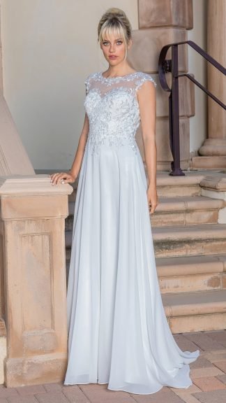 Dress 0251-off-white — Off White (A-Line)