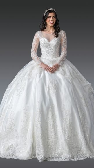 Dress 0276-off-white — Off White (Ball Gown)