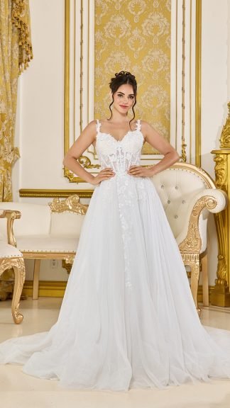 Dress 0314-off-white — Off White (A-Line)