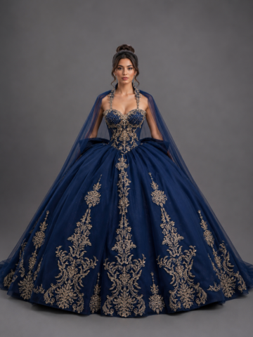 Navy (Ball Gown)