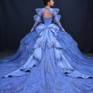 Dusty Blue (Ball Gown)