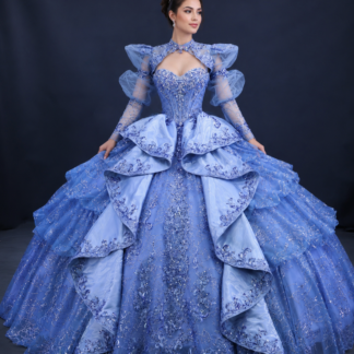 Dusty Blue (Ball Gown)